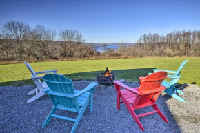 Hilltop Retreat and Spa with Lake Otisco Views!